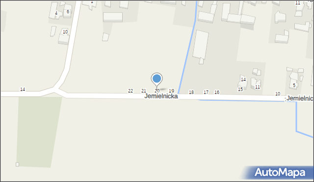 Rozmierz, Jemielnicka, 20, mapa Rozmierz