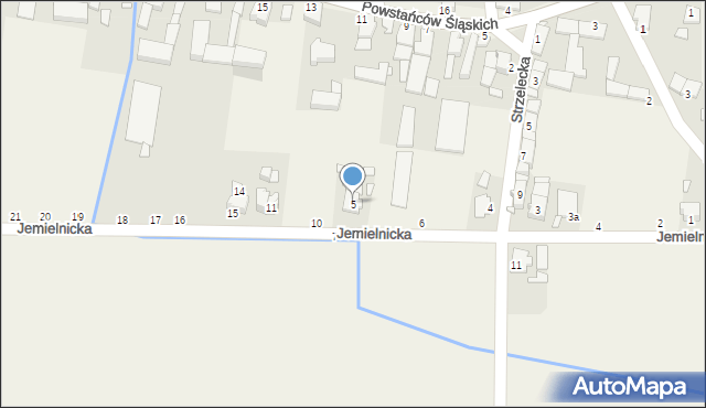 Rozmierz, Jemielnicka, 5, mapa Rozmierz