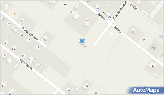 Rzekuń, Jeżynowa, 6, mapa Rzekuń