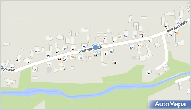 Sędziszów, Jędrzejowska, 52, mapa Sędziszów