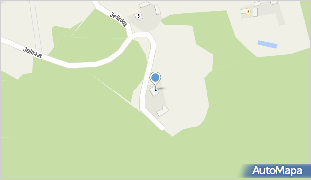 Siedliska, Jelinka, 4, mapa Siedliska