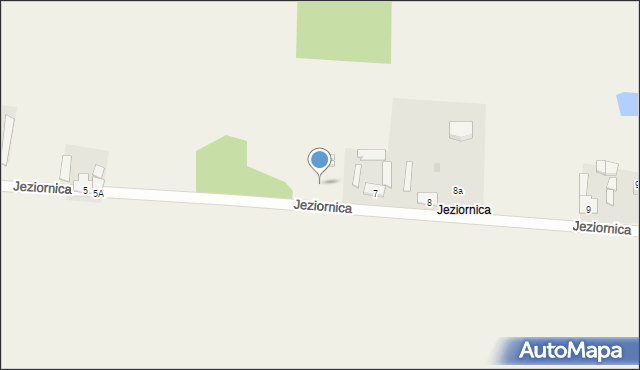 Sipiory, Jeziornica, 6b, mapa Sipiory