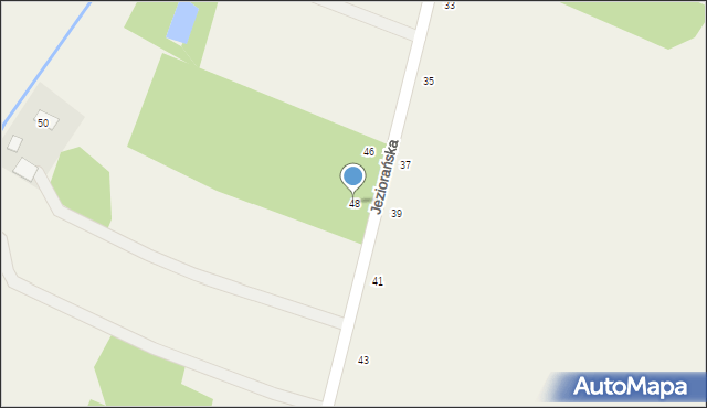 Smyków, Jeziorańska, 48, mapa Smyków