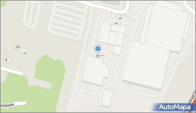Sosnowiec, Jedności, 50, mapa Sosnowca