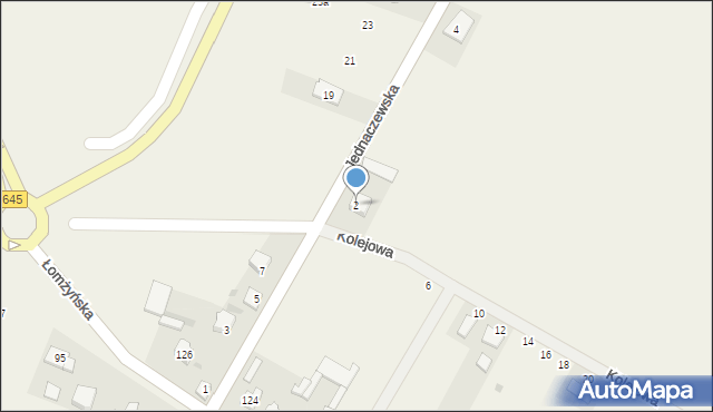 Stare Kupiski, Jednaczewska, 2, mapa Stare Kupiski