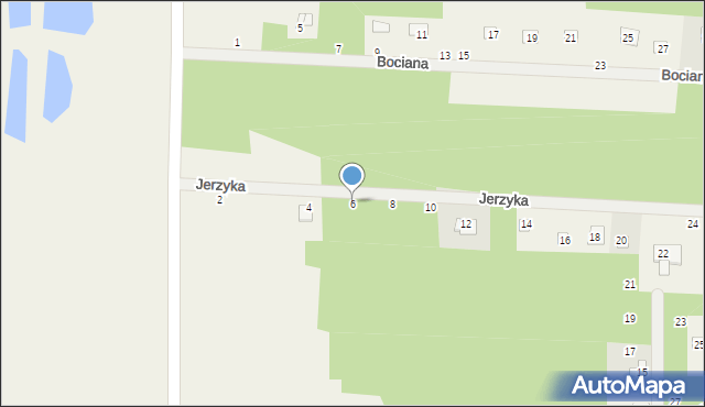 Starowola, Jerzyka, 6, mapa Starowola