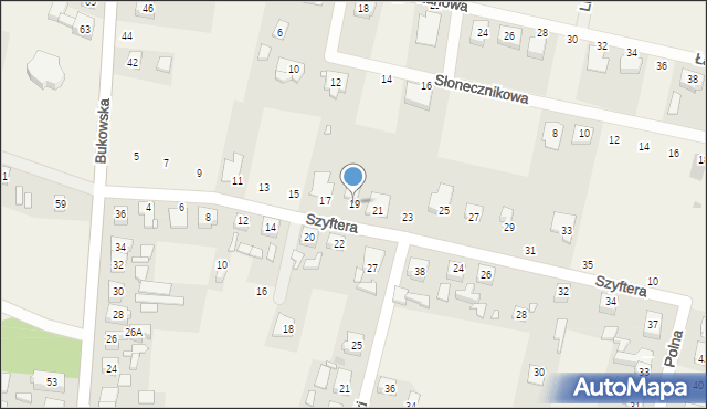 Strykowo, Jeziorna, 19, mapa Strykowo