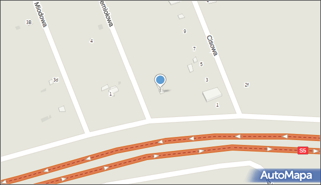 Świecie, Jemiołowa, 2, mapa Świecie