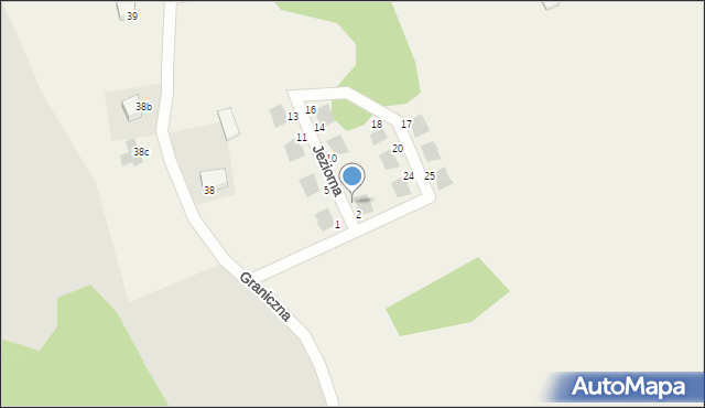 Szczęsne, Jeziorna, 4, mapa Szczęsne