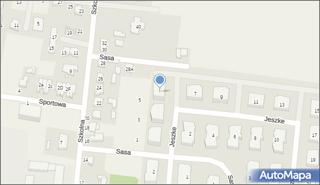 Tarnowo Podgórne, Jeszke Władysława, 5, mapa Tarnowo Podgórne