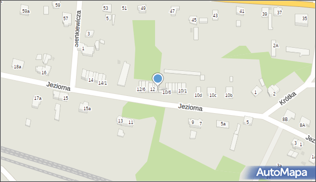 Torzym, Jeziorna, 12/1, mapa Torzym