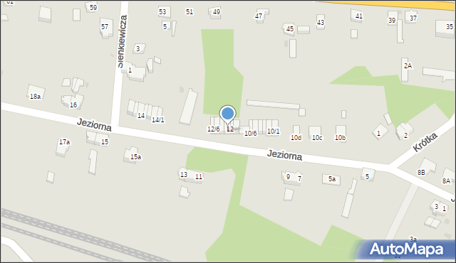 Torzym, Jeziorna, 12/3, mapa Torzym