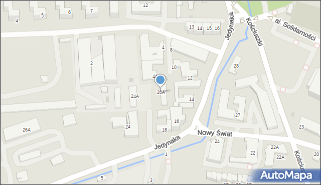 Wieliczka, Jedynaka Józefa, 20A, mapa Wieliczka