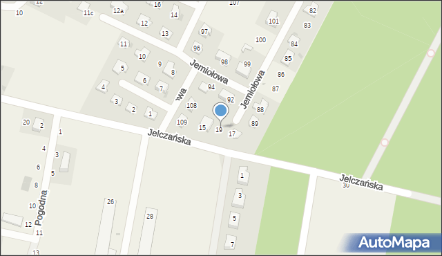 Wojnowice, Jemiołowa, 91, mapa Wojnowice