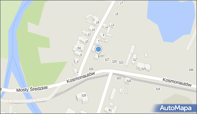 Wrocław, Jeleniogórska, 3, mapa Wrocławia