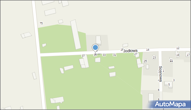 Biskupice, Jodłowa, 35, mapa Biskupice