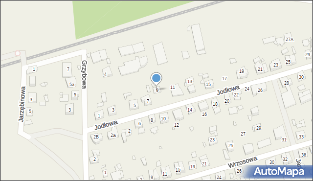 Bogucin, Jodłowa, 9, mapa Bogucin