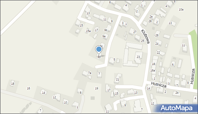 Broszkowice, Jodłowa, 9d, mapa Broszkowice