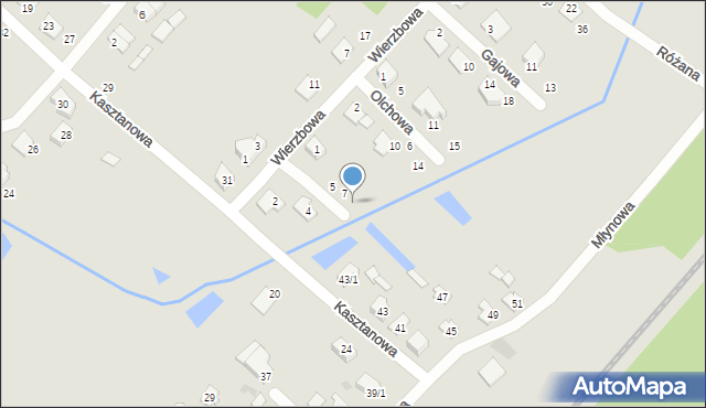 Czarna Białostocka, Jodłowa, 9, mapa Czarna Białostocka