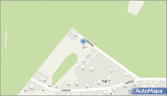 Gorenice, Jodłowa, 15, mapa Gorenice