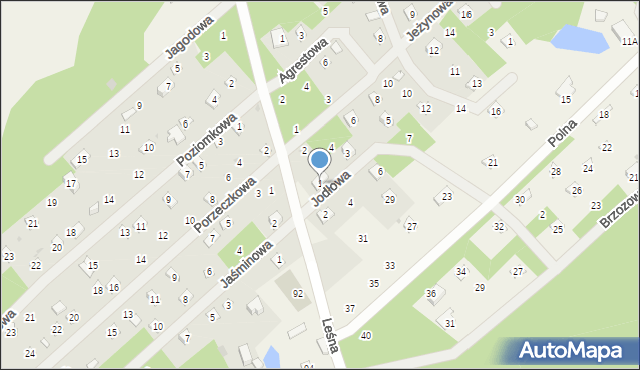 Joachimów-Mogiły, Jodłowa, 1, mapa Joachimów-Mogiły