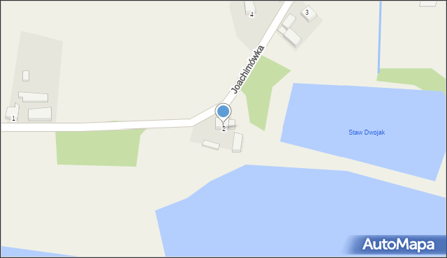 Joachimówka, Joachimówka, 2, mapa Joachimówka