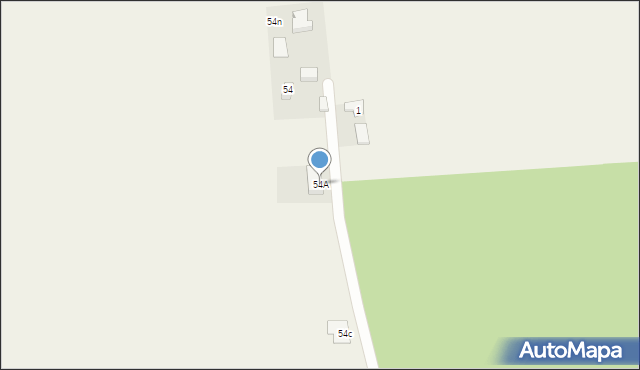 Joanka, Joanka, 54A, mapa Joanka