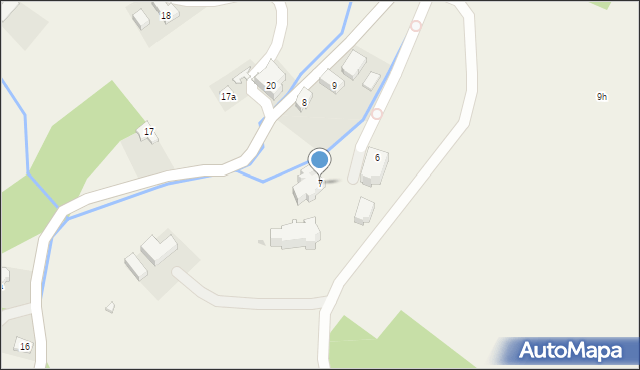 Jodłów, Jodłów, 7, mapa Jodłów