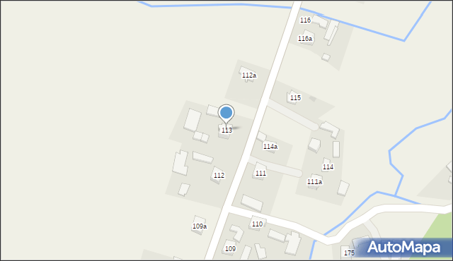 Jodłowa, Jodłowa, 113, mapa Jodłowa