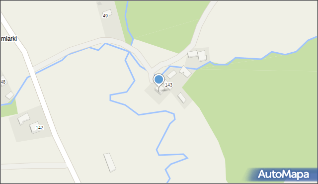 Jodłowa, Jodłowa, 143A, mapa Jodłowa