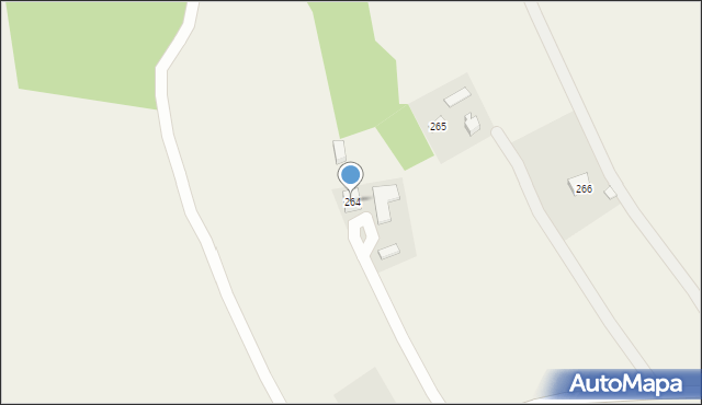 Jodłowa, Jodłowa, 264, mapa Jodłowa