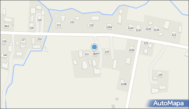 Jodłowa, Jodłowa, 330, mapa Jodłowa