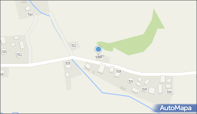 Jodłowa, Jodłowa, 528A, mapa Jodłowa