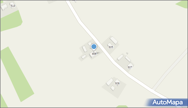 Jodłowa, Jodłowa, 606, mapa Jodłowa