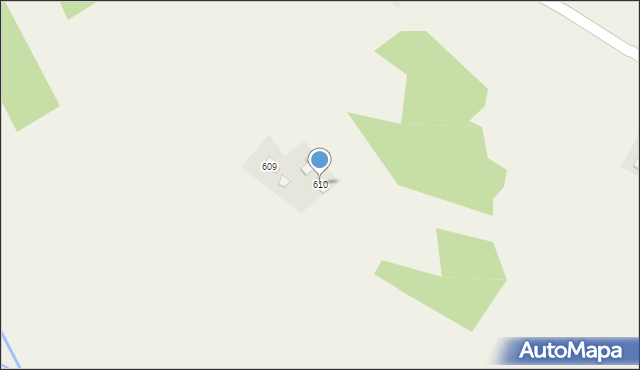 Jodłowa, Jodłowa, 610, mapa Jodłowa