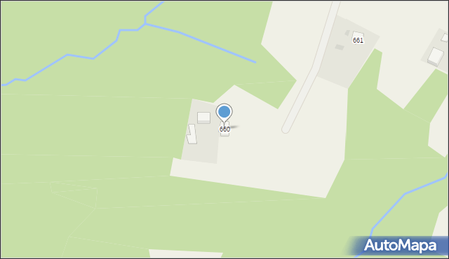 Jodłowa, Jodłowa, 660, mapa Jodłowa