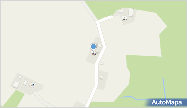 Jodłowa, Jodłowa, 664, mapa Jodłowa