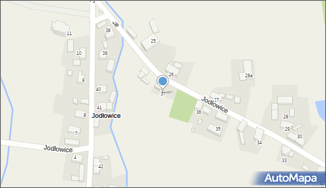 Jodłowice, Jodłowice, 37, mapa Jodłowice