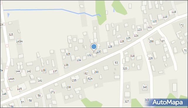 Jodłówka, Jodłówka, 131, mapa Jodłówka