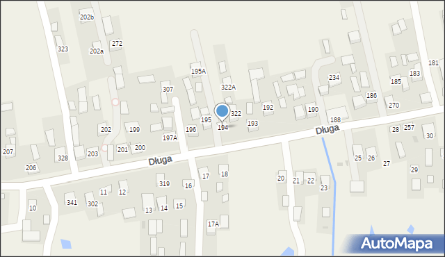 Jodłówka, Jodłówka, 194, mapa Jodłówka