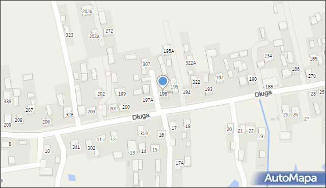 Jodłówka, Jodłówka, 196, mapa Jodłówka