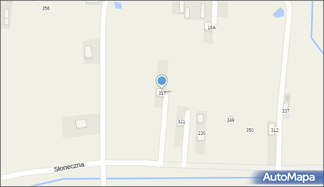 Jodłówka, Jodłówka, 317, mapa Jodłówka