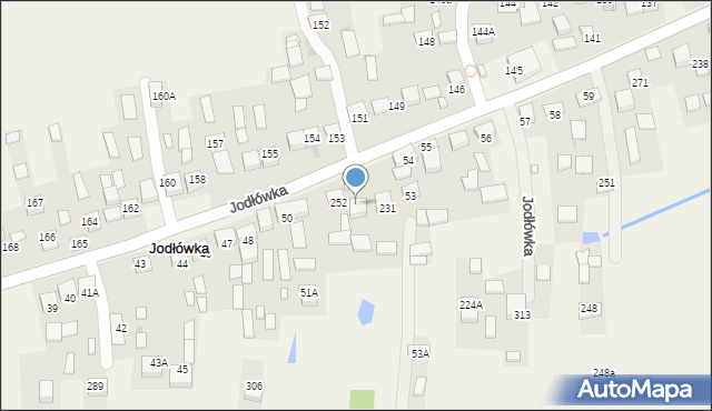 Jodłówka, Jodłówka, 52A, mapa Jodłówka