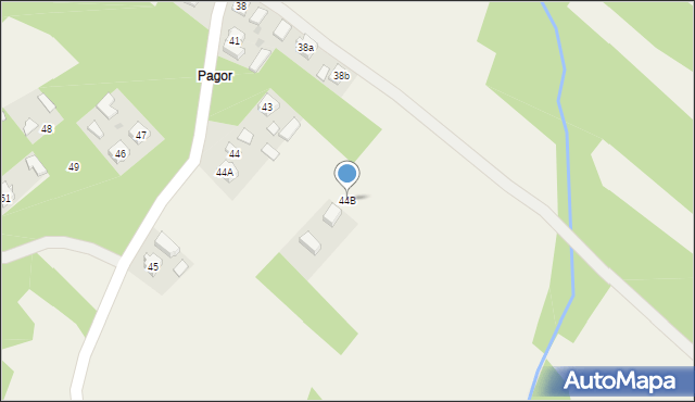 Jodłówka, Jodłówka, 44B, mapa Jodłówka