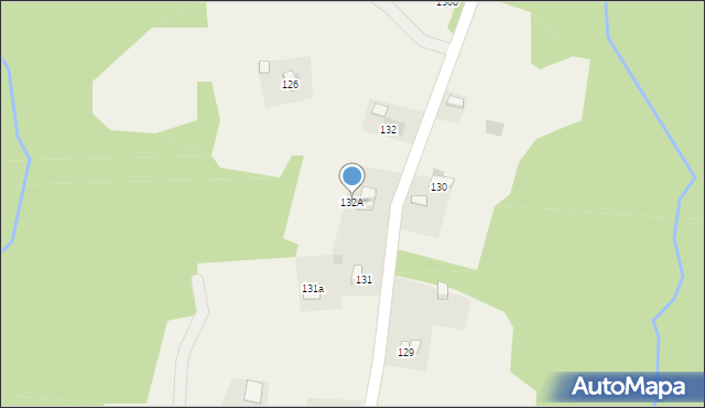 Jodłówka Tuchowska, Jodłówka Tuchowska, 132A, mapa Jodłówka Tuchowska