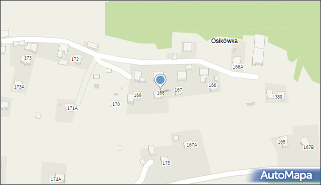 Jodłówka Tuchowska, Jodłówka Tuchowska, 168, mapa Jodłówka Tuchowska