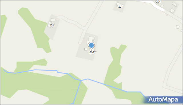 Jodłówka Tuchowska, Jodłówka Tuchowska, 209, mapa Jodłówka Tuchowska