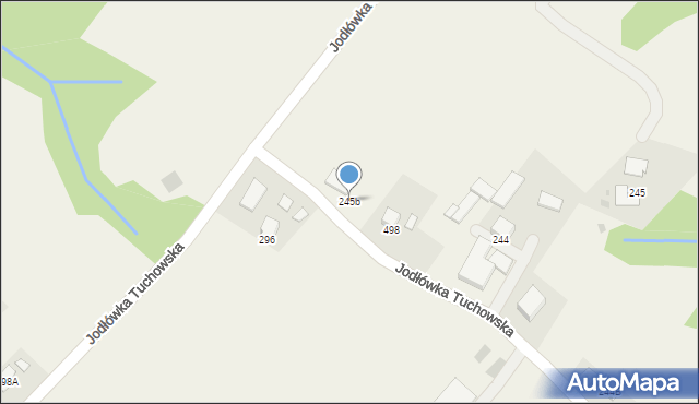 Jodłówka Tuchowska, Jodłówka Tuchowska, 245b, mapa Jodłówka Tuchowska