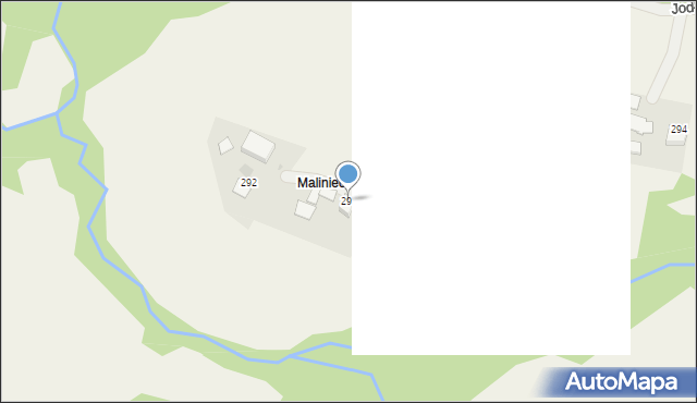 Jodłówka Tuchowska, Jodłówka Tuchowska, 293, mapa Jodłówka Tuchowska