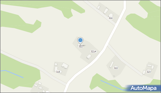 Jodłówka Tuchowska, Jodłówka Tuchowska, 321, mapa Jodłówka Tuchowska